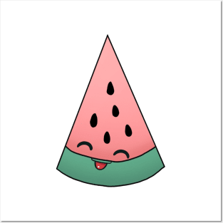 Watermelon Tropical Fruit Posters and Art